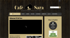 Desktop Screenshot of cafesara.no