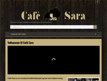 Tablet Screenshot of cafesara.no